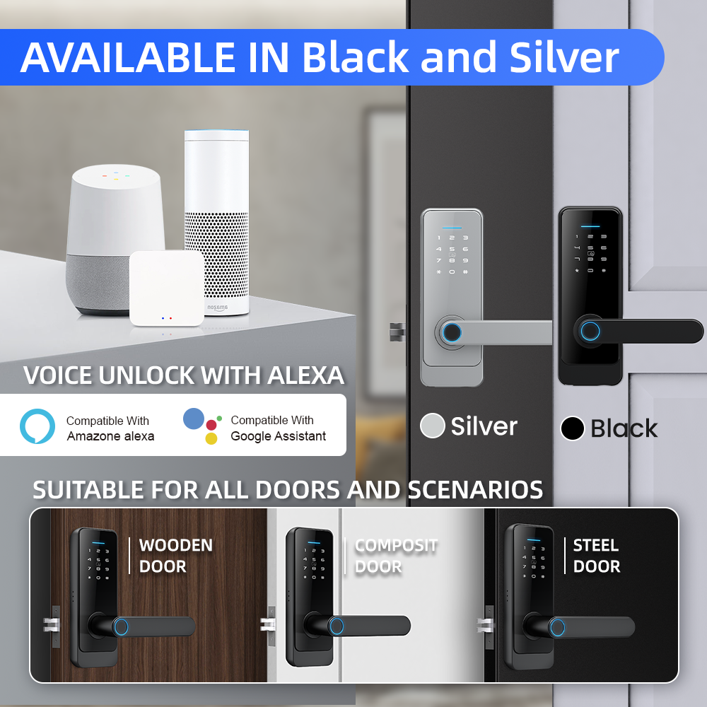 Fingerprint Password Digital Smart Lock SA-C89