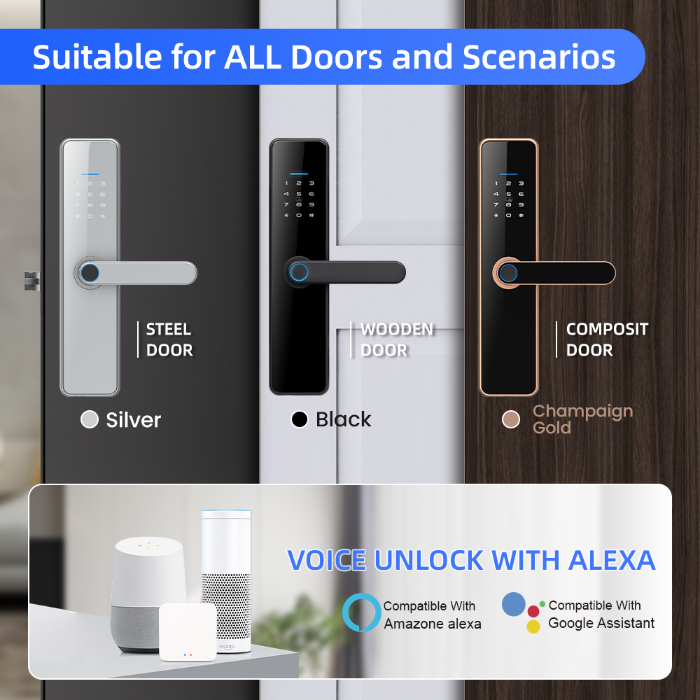 Fingerprint Password Smart Door Locks SA-C91