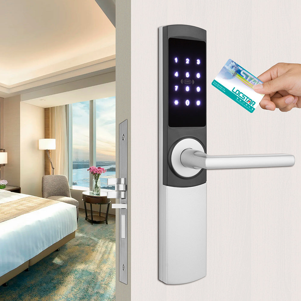 Modern WiFi Hotel Smart Door Lock SA-8058L-FM