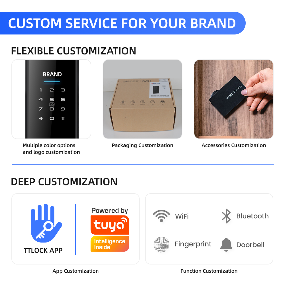 Fingerprint Password Smart Door Locks SA-C91